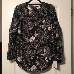 Floral Maternity Blouse